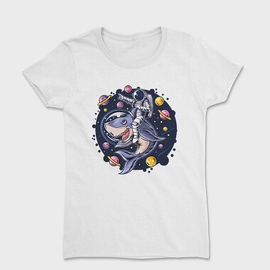 Space Shark Astronaut, Tricou Femei