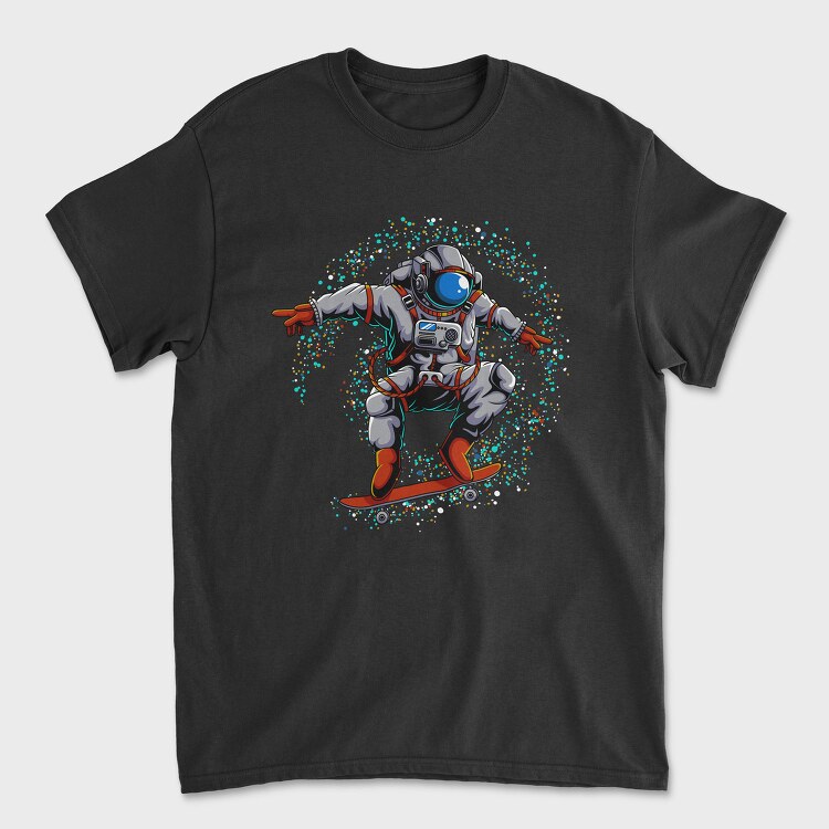 Space Skater 2, Tricou Barbati (Unisex)