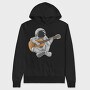 Spacestrum Guitarist, Hanorac Oversize Barbati (Unisex)