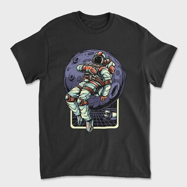 Spacewalk Astronaut, Tricou Barbati (Unisex)