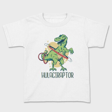 Tricou Copii, Velociraptor Hula Hoop