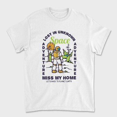 New Planet, Tricou Barbati (Unisex)