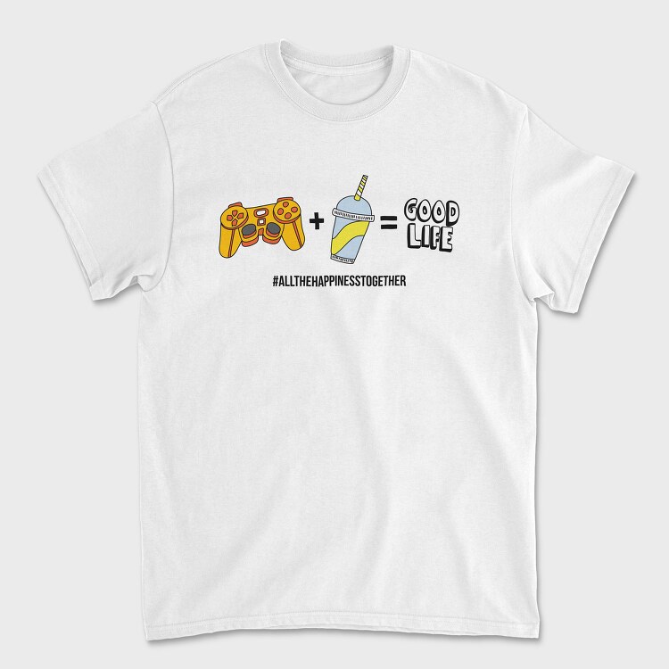 Gamer Juice Life, Tricou Barbati (Unisex)