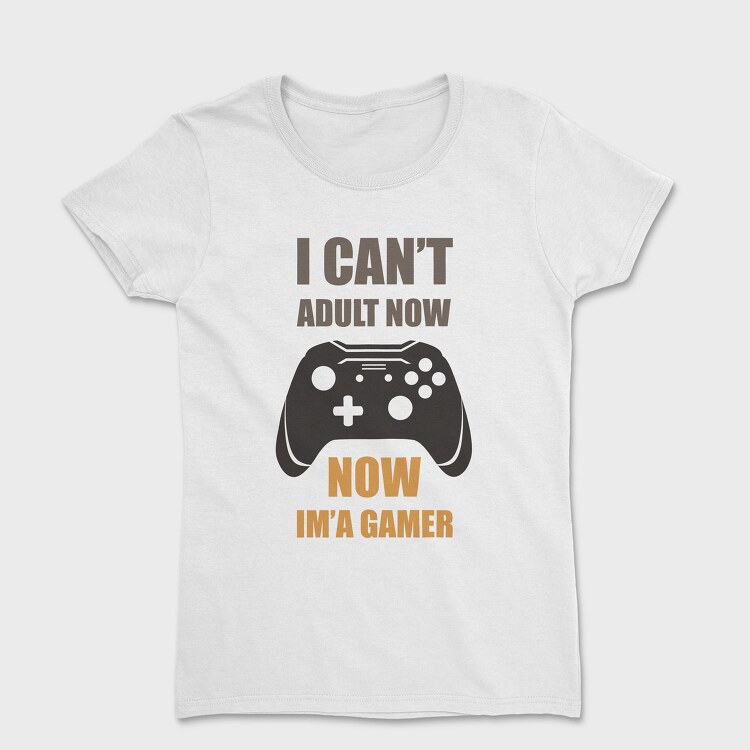 Gamer Now Adult, Tricou Femei