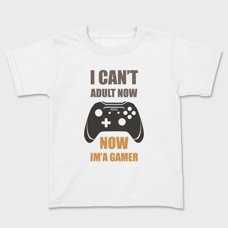 Gamer Now Adult, Tricou Copii