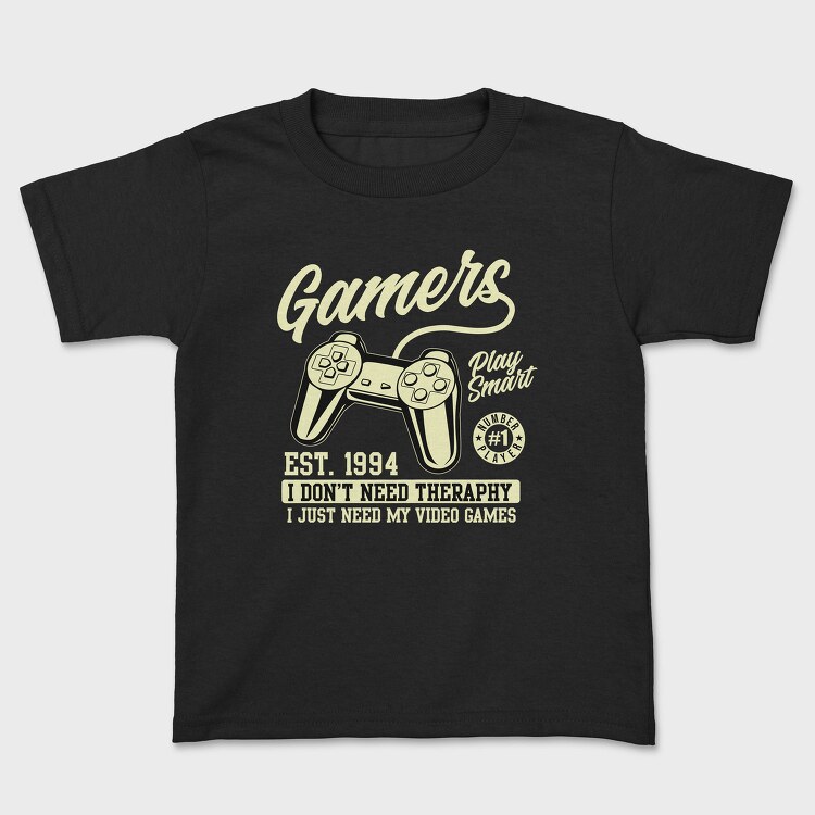 Gamers Smart Therapy, Tricou Copii