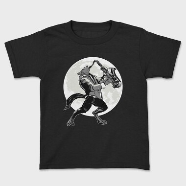 Howling Saxophone Wolf, Tricou Copii