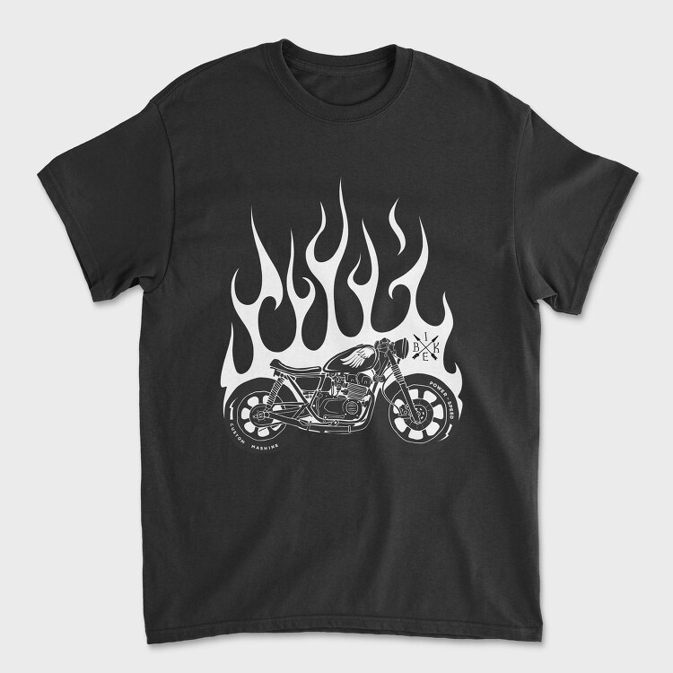Motorcycle Custom Speed, Tricou Barbati (Unisex)