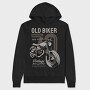 Old Biker Road Tested, Hanorac Oversize Barbati (Unisex)