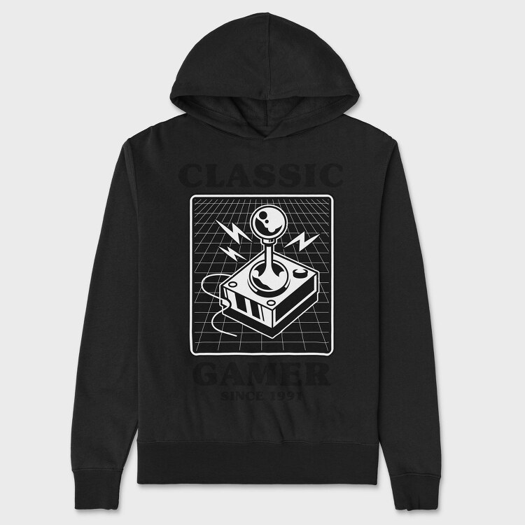 Retro Gaming Legend, Hanorac Oversize Barbati (Unisex)