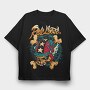 Ride Loose Skull, Tricou Oversize Barbati (Unisex)