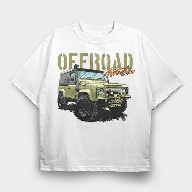 Offroad Adventure 2, Tricou Oversize Barbati (Unisex)