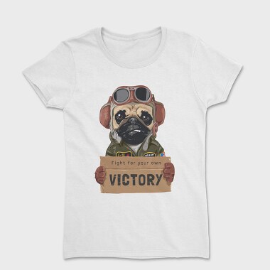 Pug Pilot Victory, Tricou Femei