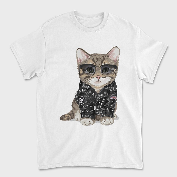 Punk Kitty, Tricou Barbati (Unisex)