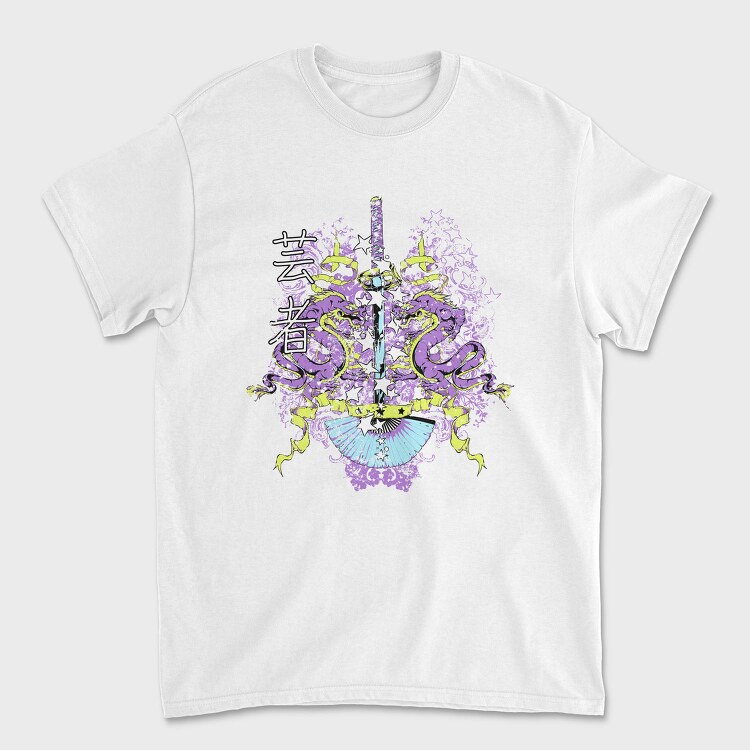 Purple Dragon Sword, Tricou Barbati (Unisex)