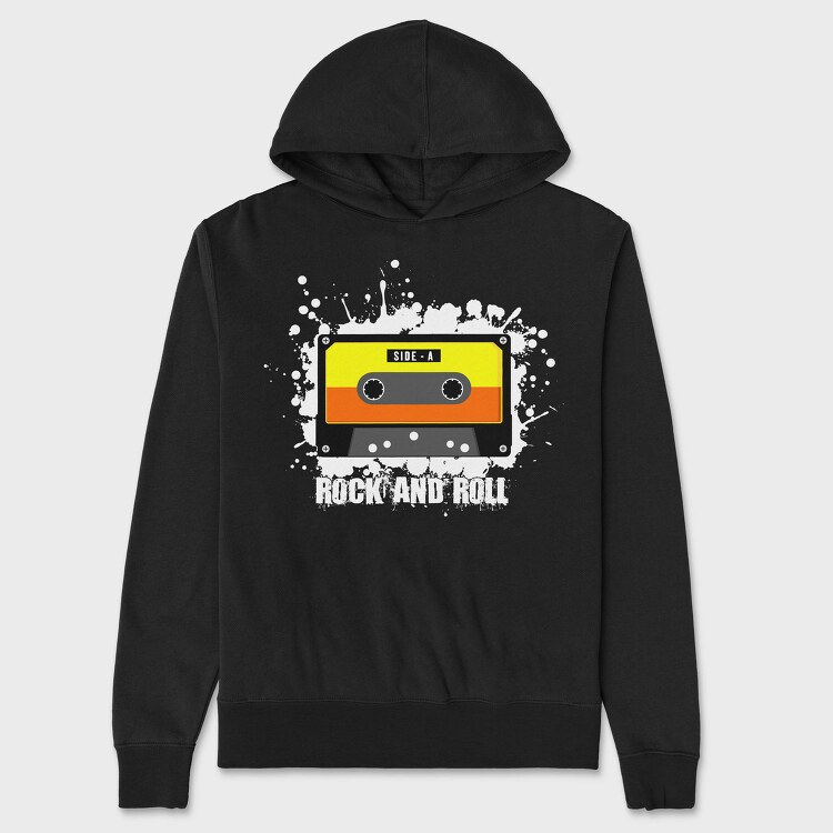 Rock And Roll Cassette 1, Hanorac Oversize Barbati (Unisex)