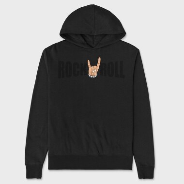 Rock Roll Horns, Hanorac Oversize Barbati (Unisex)