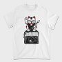 Rockin Kitty, Tricou Barbati (Unisex)