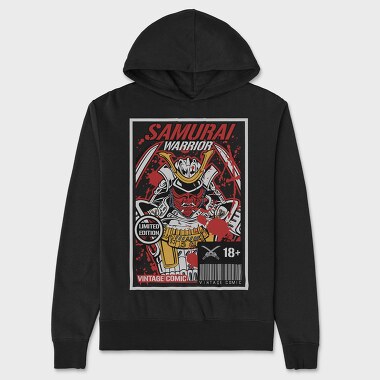 Samurai Warrior Edition, Hanorac Oversize Barbati (Unisex)
