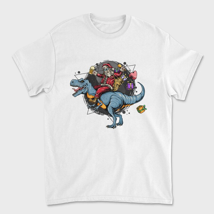 Santa Dino Fest, Tricou Barbati (Unisex)