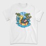 Skeleton Duck Beach, Tricou Barbati (Unisex)