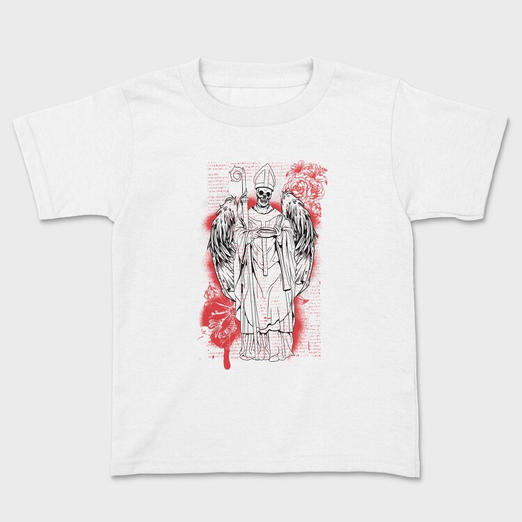 Skeleton Priest Angel, Tricou Copii