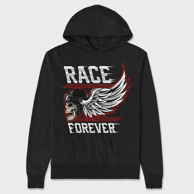 Race Forever, Hanorac Oversize Barbati (Unisex)