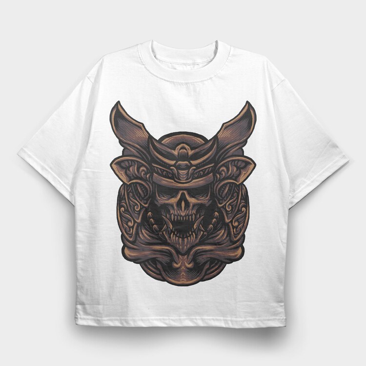 Soul Eater Mask, Tricou Oversize Barbati (Unisex)