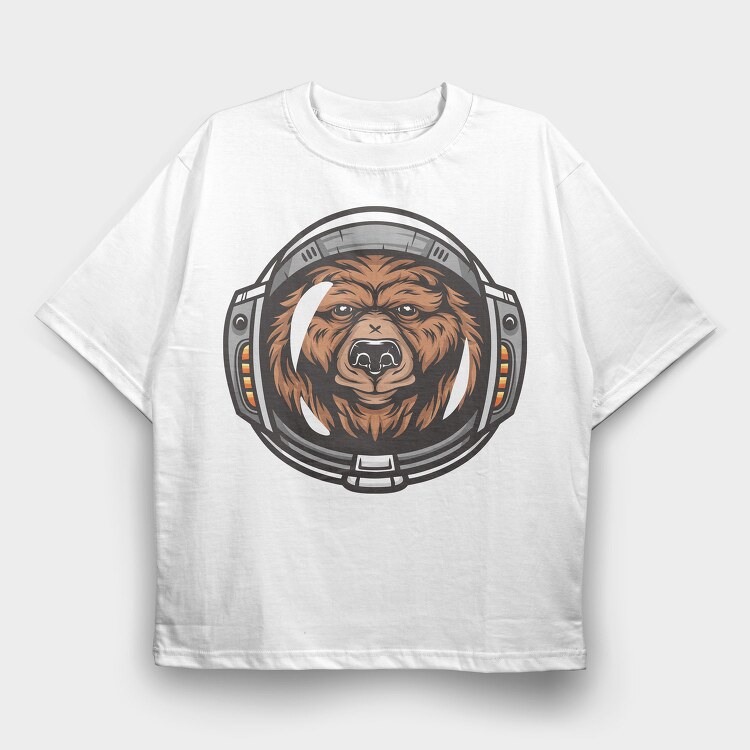 Space Ape, Tricou Oversize Barbati (Unisex)