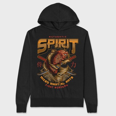 Spirit Fish Sword, Hanorac Oversize Barbati (Unisex)