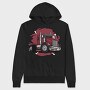 Truck Teeth Danger, Hanorac Oversize Barbati (Unisex)