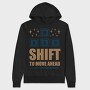 Wasd Shift Ahead, Hanorac Oversize Barbati (Unisex)