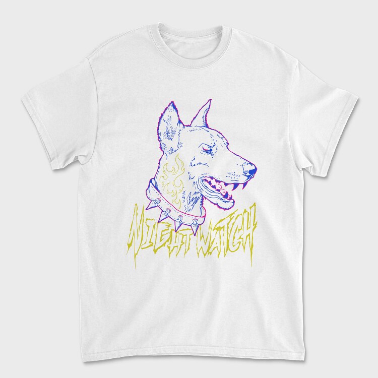 Wolf Howl Night Watch, Tricou Barbati (Unisex)
