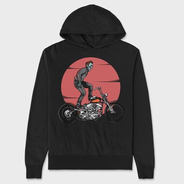 Zombie Rider, Hanorac Oversize Barbati (Unisex)