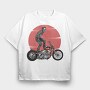 Zombie Rider, Tricou Oversize Barbati (Unisex)