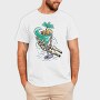 Skeleton Cocktail Paradise, Tricou Barbati (Unisex)