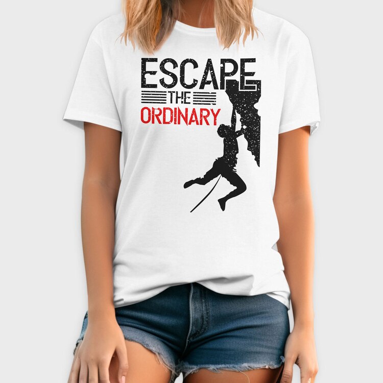 Escape The Ordinary, Tricou Barbati (Unisex)