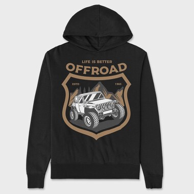 Hanorac Barbati (Unisex), Off Road Jeep 1