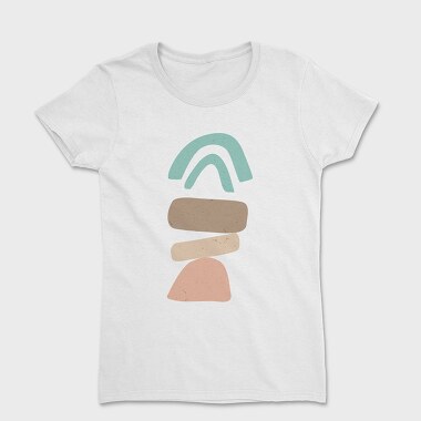 Boho Abstract 23, Tricou Femei