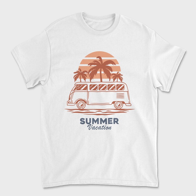 Summer Vacation, Tricou Barbati (Unisex)