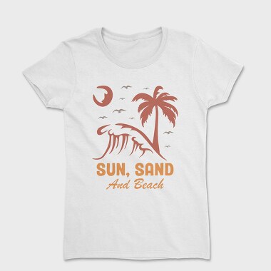 Sun Sand and Beach, Tricou Femei