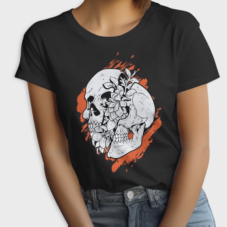 Skull Bloom, Tricou Femei