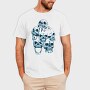 Skull Faith, Tricou Barbati (Unisex)