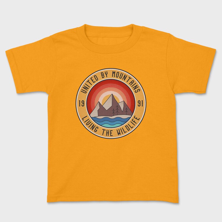 United by Mountains, Tricou Copii