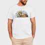Vintage Adventure Outdoor Camping, Tricou Barbati (Unisex)