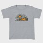 Vintage Adventure Outdoor Camping, Tricou Copii