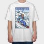 Life Better Slopes, Tricou Oversize Barbati (Unisex)