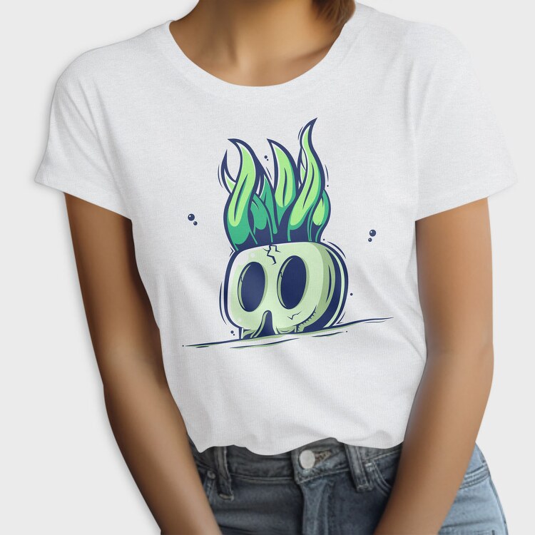 Green Ghost Flames, Tricou Femei