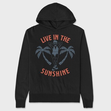 Live in the Sunshine, Hanorac Oversize Barbati (Unisex)