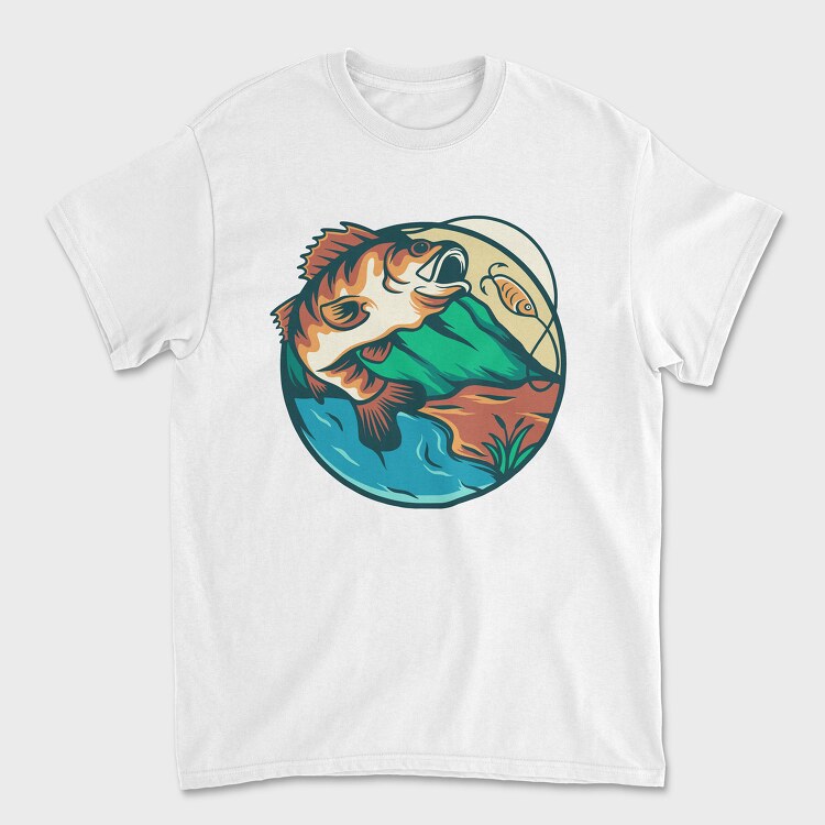 Bass Fishing 8, Tricou Barbati (Unisex)